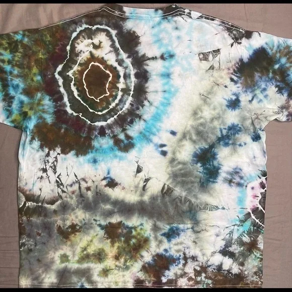 Kith Moroccan Tile Classic Logo Custom Tie Dye - Picture 3 of 6
